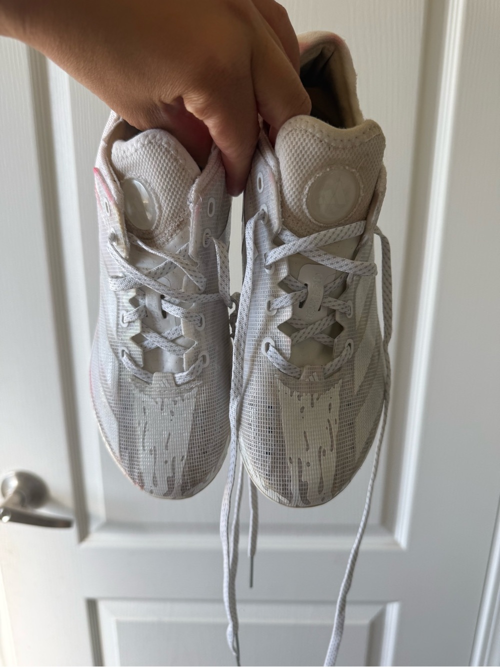 adidas White Kids Football Cleats
